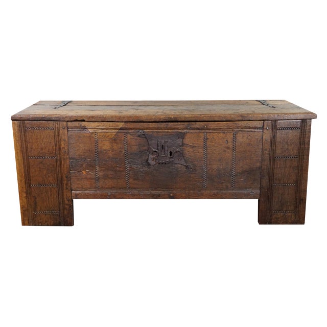 Large Vintage Oak Dresser For Sale