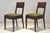 Cubist Dining Chairs in Stained Alder Wood, 1925, Set of 2 For Sale - Image 16 of 16