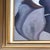 Wood Dark Iris, Unisigned Modernist Oil Painting After Gerogia O'Keeffe For Sale - Image 7 of 8