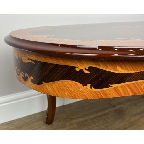 Vintage Italian Carved Coffee Table For Sale - Image 14 of 16