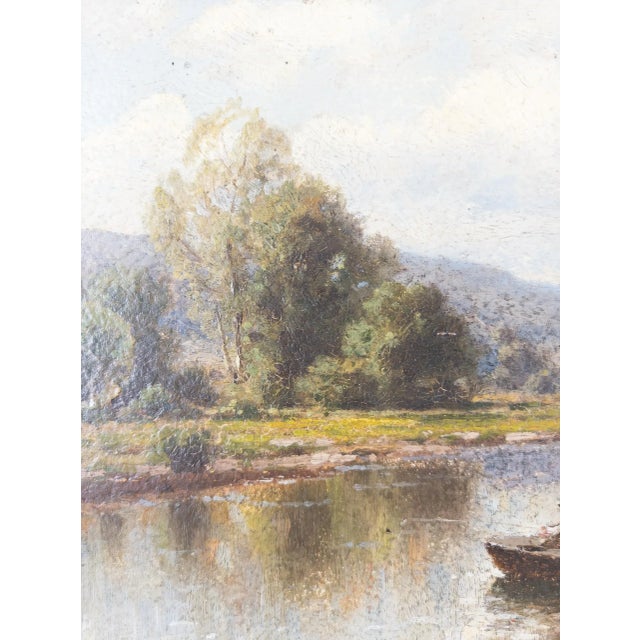 American School Oil Landscape Painting For Sale In New York - Image 6 of 10