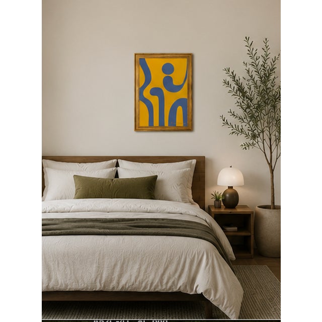 Mustard Golden Rhythm No. 2 For Sale - Image 8 of 8