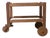 Mid-Century Modern Scandinavian Bar Cart in Oak, 1950s For Sale