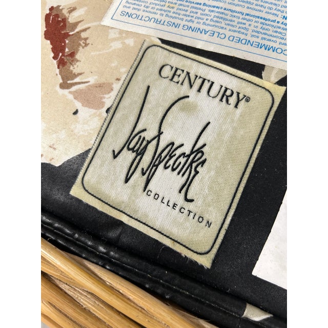 20th Century Steamer Wicker Sofa by Jay Spectre For Sale - Image 10 of 10