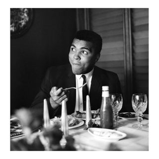Muhammad Ali, 1950, Silver Gelatin Fibre Print, 1965 For Sale