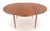 Late 20th Century Late 20th Century Danish Modern Round Teak Dining Table w/ 18" Pop Up Hide Away Leaf MINT For Sale - Image 5 of 15