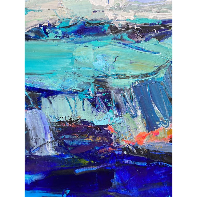Contemporary Liliya Nikolova, Resonanz, Oil on Canvas For Sale - Image 3 of 4