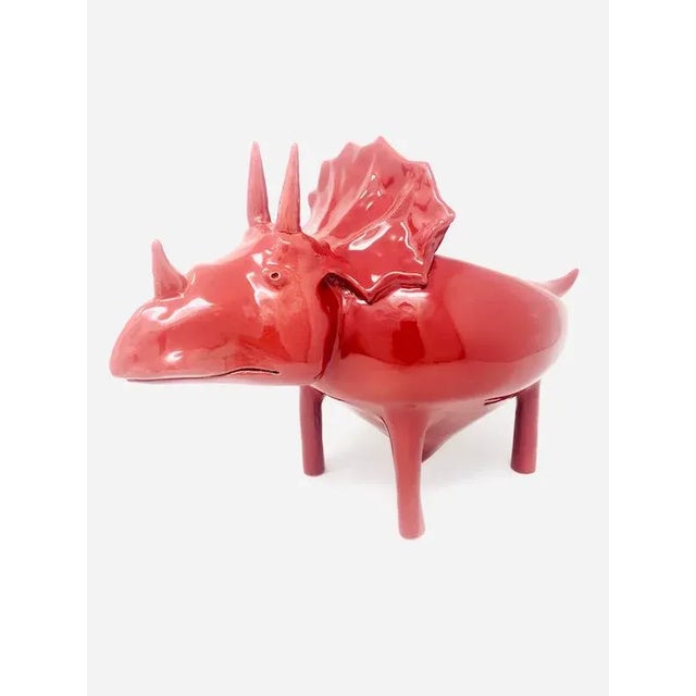 Triceratops Bowl by FREAKLAB For Sale - Image 7 of 7