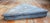19th Century Rustic Primitive Blue Painted Sculptural Triangular War Decoration For Sale - Image 4 of 9