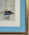 Vintage Ruth James Hand-Painted Pelican and Naples, Florida, Nautical Map Art For Sale - Image 9 of 11