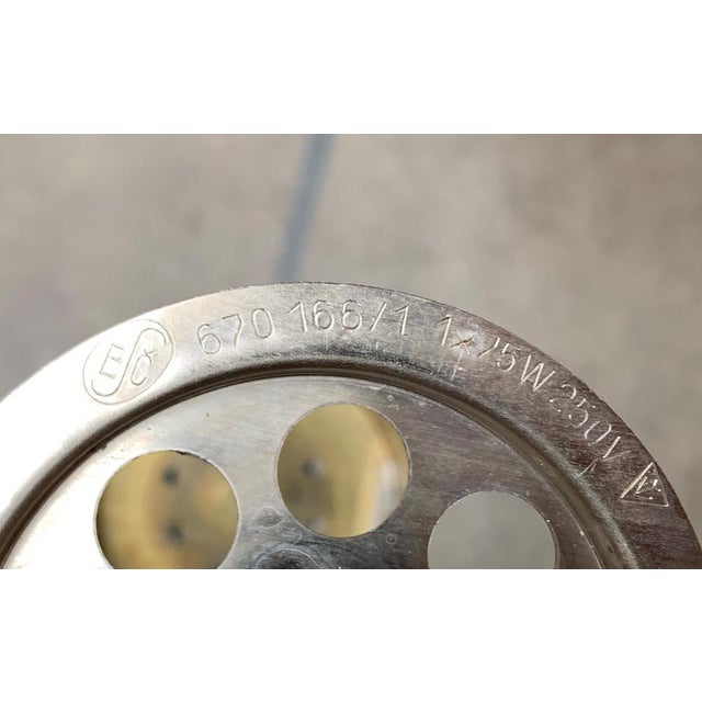 Mid-Century Czech Minimalist Pendant Lamp, 1960s For Sale - Image 15 of 18