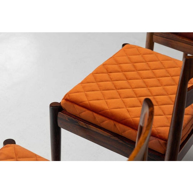 Vintage Danish Universe Chairs by Kai Kristiansen for Magnus Olesen, 1965, Set of 6 For Sale - Image 9 of 18