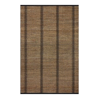 Angela Rose x Loloi Colton Natural / Black 10'-0" x 14'-0" Area Rug For Sale