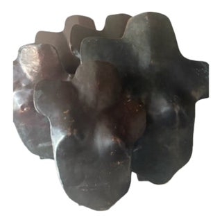 Robert Kuo Metal Torso Woman, Repousse For Sale