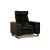 Arion Leather Armchair Black Manual Function For Sale - Image 11 of 11