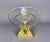 19th Century Antique French Crystal Bowl on Bronze Dolphin Koi Fish Pedestal Centerpiece For Sale - Image 5 of 10