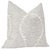 Contemporary 22" Dove Grey Musgrove Chenille Pillows - A Pair For Sale - Image 3 of 4