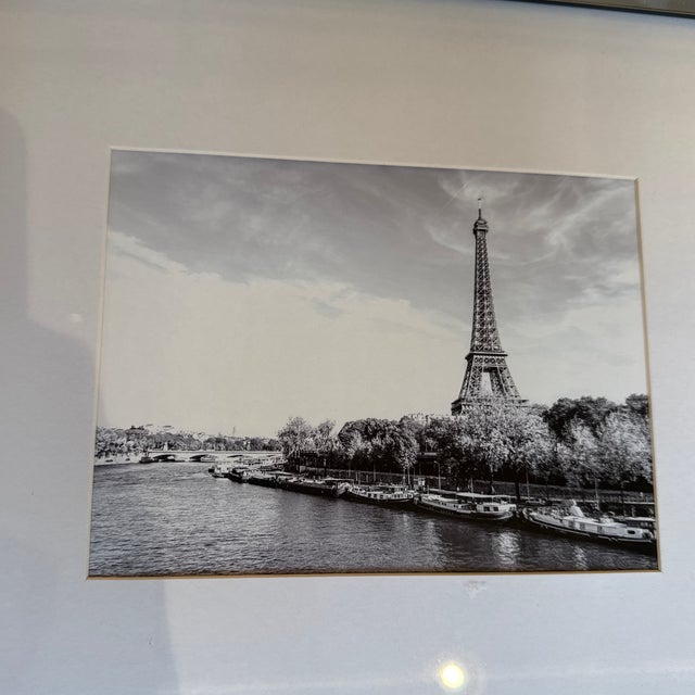 Parisian Regency Eiffel Tower in Beveled Mirror Frame For Sale - Image 4 of 5