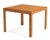1970s Henredon Scene Two Olive Burl Square Parsons Table Mid Century Baughman For Sale - Image 5 of 11