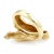 Horse Design Bypass 14k Yellow Gold Ring For Sale In Miami - Image 6 of 7