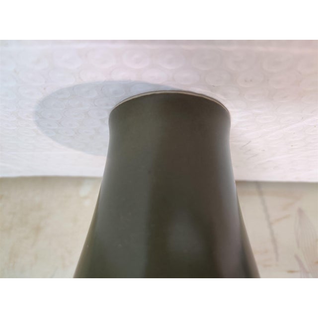 White Chinese Ceramic Vase,Wanli Marked Brown Glaze Porcelain Plum Vase For Sale - Image 8 of 9