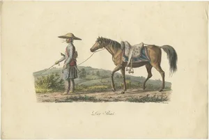 Hurter, A Civil Servant from Java, 1830s, Print