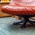 Animal Skin Leather & Fiberglass Lounge Chair, 1970s For Sale - Image 7 of 10