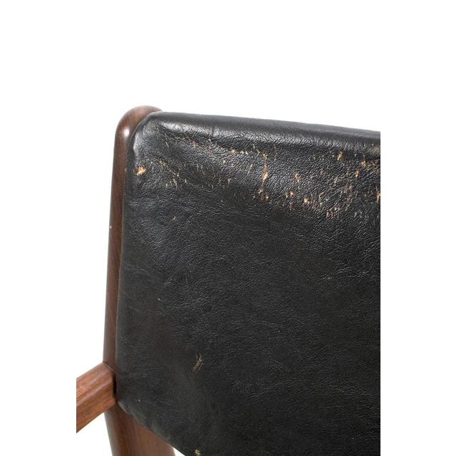 Wood Mid-Century Desk Chair by Poul Volther for Frem Røjle For Sale - Image 7 of 9