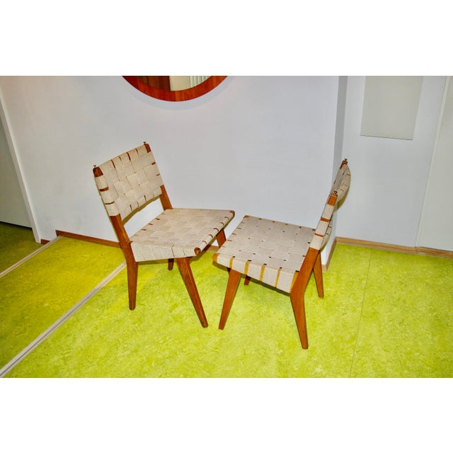 A genuine historical piece by Jens Risom, presented for the US market, in good used condition. Cushions have been added by...