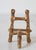 Metal Vintage Miniature Hollywood Regency-Style Brass Faux Bamboo Tabletop Easel For Sale - Image 7 of 12