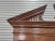 Brown Late 20th Century Baker Historic Charleston Chippendale Mahogany Secretary Desk With Bookcase For Sale - Image 8 of 10