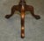 Turned Hardwood Tripod Lamp Side Table For Sale - Image 10 of 16