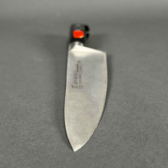 Late 20th Century Old Stock Stainless Steel Gustav Emil Ern Chef's Knife Solingen, Germany For Sale In New York - Image 6 of 12