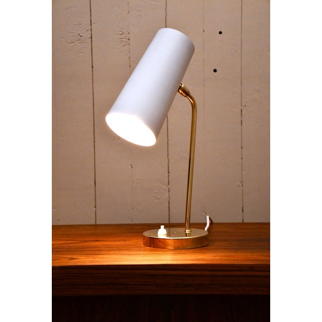 Swedish Modern Table Lamp by Harald Notini for Arvid Böhlmarks Lampfabrik Ab, 1930s For Sale - Image 6 of 13