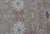 Modern Oushak Rug by Keivan Woven Arts, Muted Greens & Florals 9'0 X 12'4 For Sale - Image 11 of 15