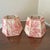 Beautiful French style hand crafted lamp shades in great condition, great look a size to them.