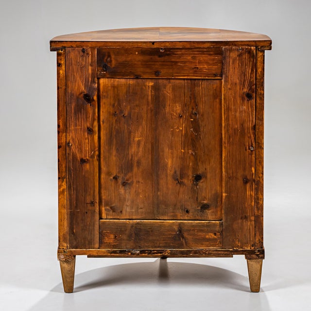 Biedermeier Demi-Lune Cabinet, Circa 1830 For Sale In New York - Image 6 of 6