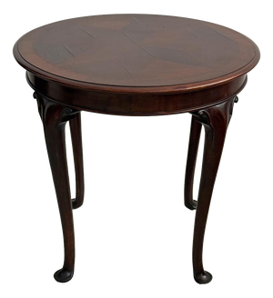 Vintage Round Coffee Table in Gerstel Style, 1930s