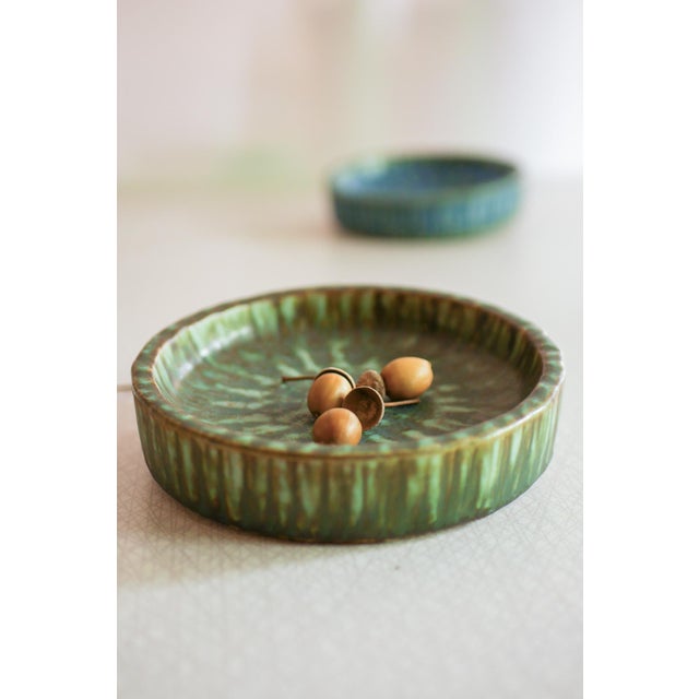 Scandinavian Art Pottery Birka Bowls by Gunnar Nylund for Rörstrand, 1960s, Set of 2 For Sale - Image 9 of 18