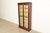 Victorian Antique American Empire Carved Walnut Bookcase Cabinet, Circa 1900 For Sale - Image 3 of 12