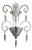 Scenographic Venetian Rigadinwall Sconce in Trasparent Murano Glass by Simoeng for Simoeng For Sale