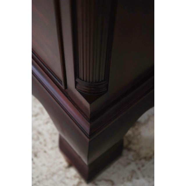 Brown Henkel Harris Mahogany #175 New Market High Chest For Sale - Image 8 of 14