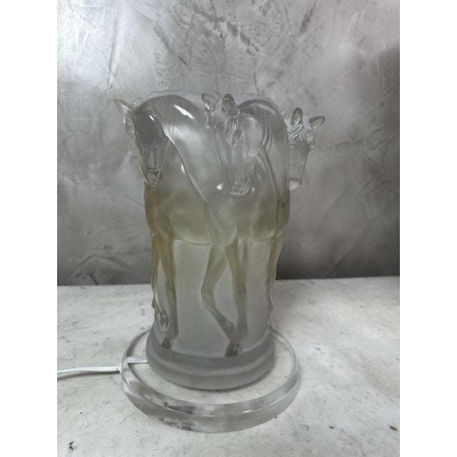 1970s Lamp in Acrylic Glass, 1970s For Sale - Image 5 of 17