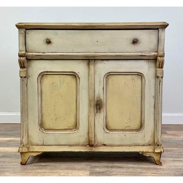 19th Century Swedish Gustavian Painted Pine Side Cabinet, Circa 1850 For Sale - Image 14 of 15