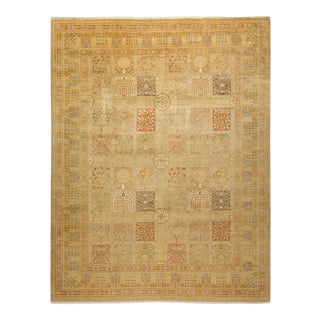 Mogul Collection Hand-Knotted Area Rug - Ivory Collection 8' 1" X 10' 2" For Sale