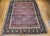 Antique Persian Mahal Sultanabad Rug, Hand-Knotted Wool, Geometric Pattern, 11x13, Red & Navy For Sale - Image 11 of 18