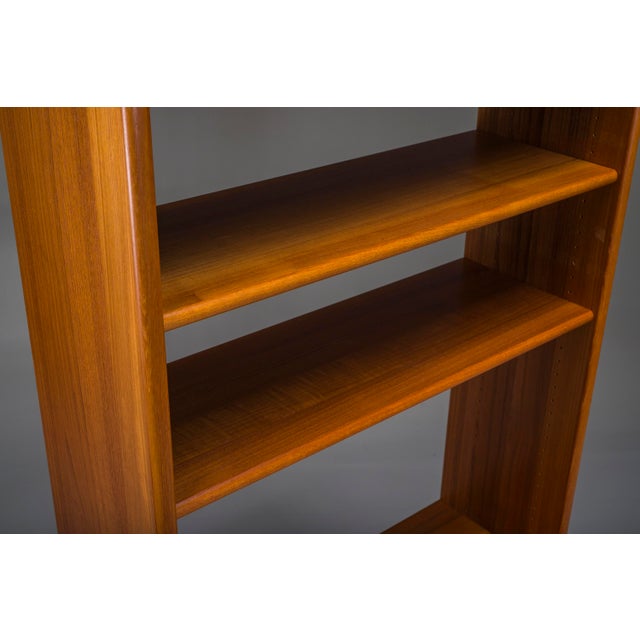 Wood Danish Teak Bookcase with Cabinet from Dyrlund, 1970s For Sale - Image 7 of 11