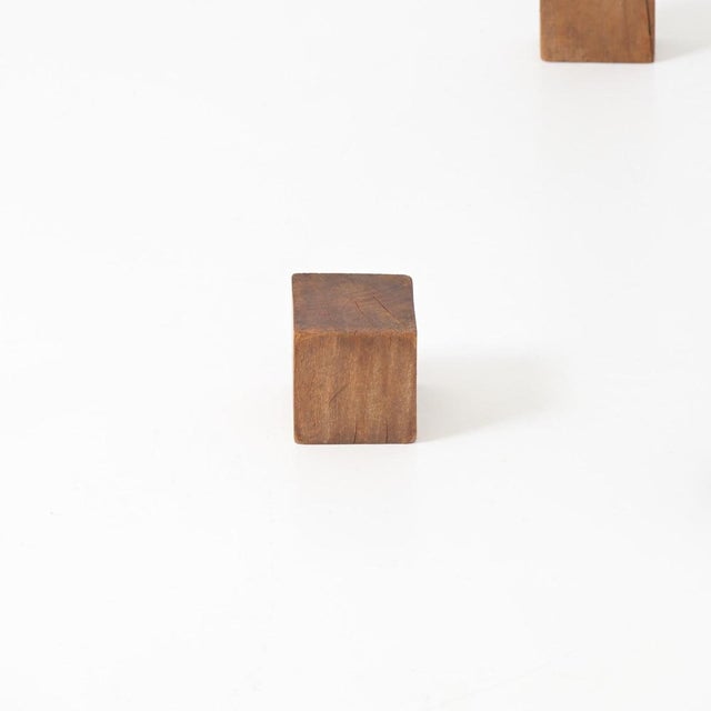 Vintage Wooden Geometric Models, 1940s, Set of 10 For Sale - Image 13 of 18
