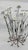 Vintage Tole Kinetic Sculpture of White Flowers With a Bee For Sale - Image 10 of 12