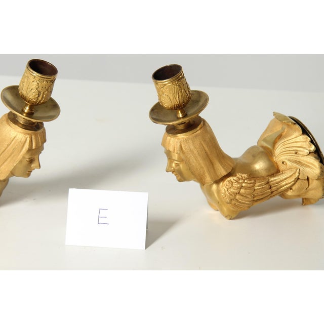 French Empire Ormolu Wall Sconces, 1820s, Set of 2 For Sale - Image 18 of 18